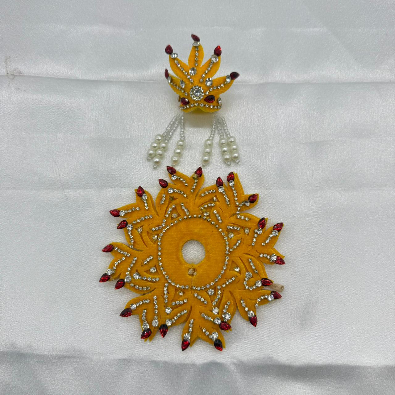 Agni Shringar Laddu Gopal Dress With Mukut