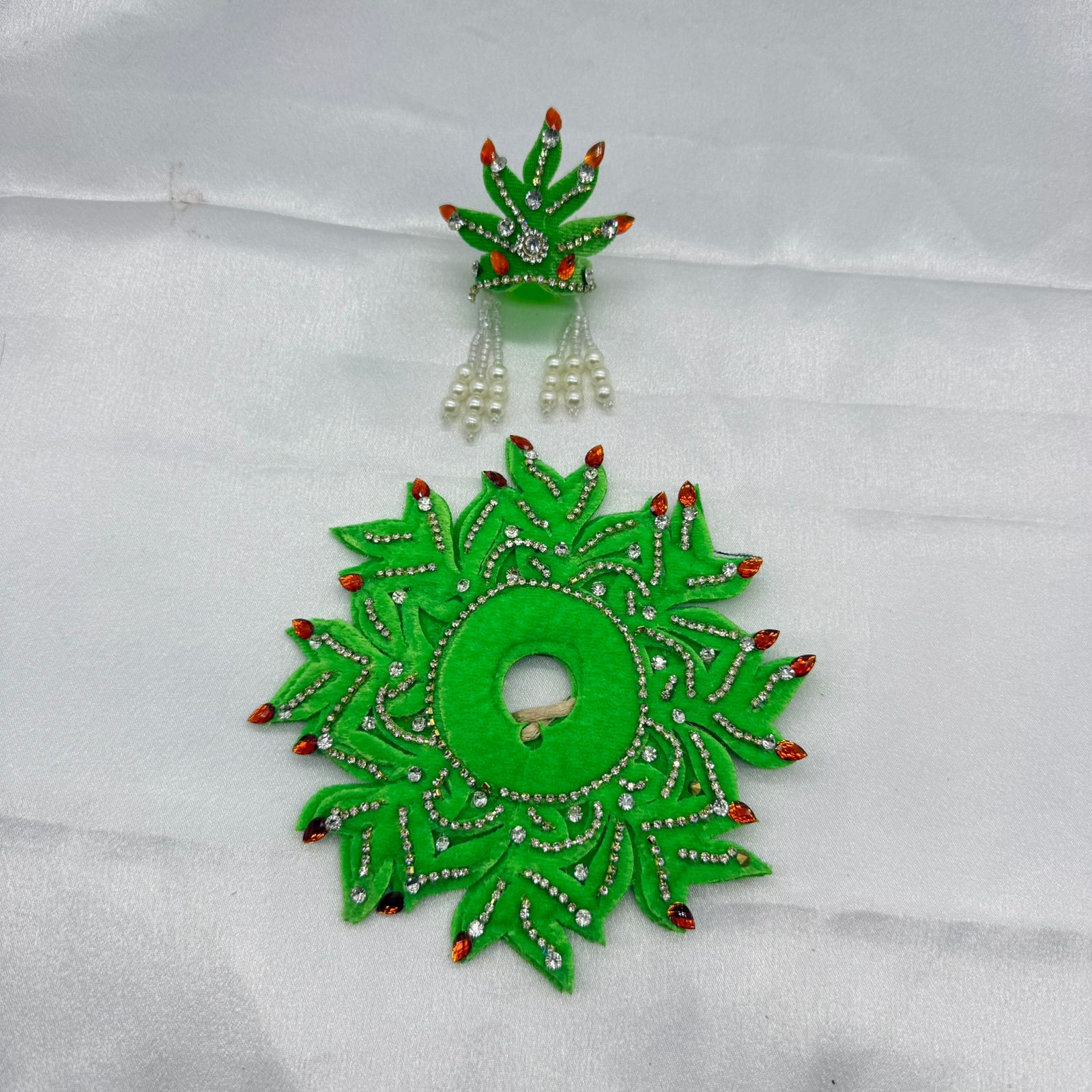 Agni Shringar Laddu Gopal Dress With Mukut