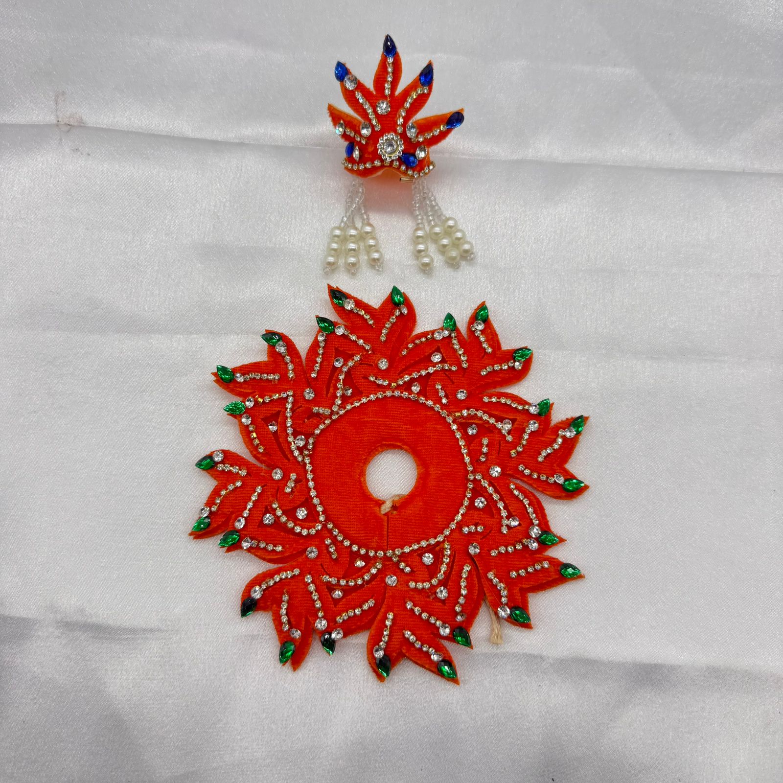 Agni Shringar Laddu Gopal Dress With Mukut