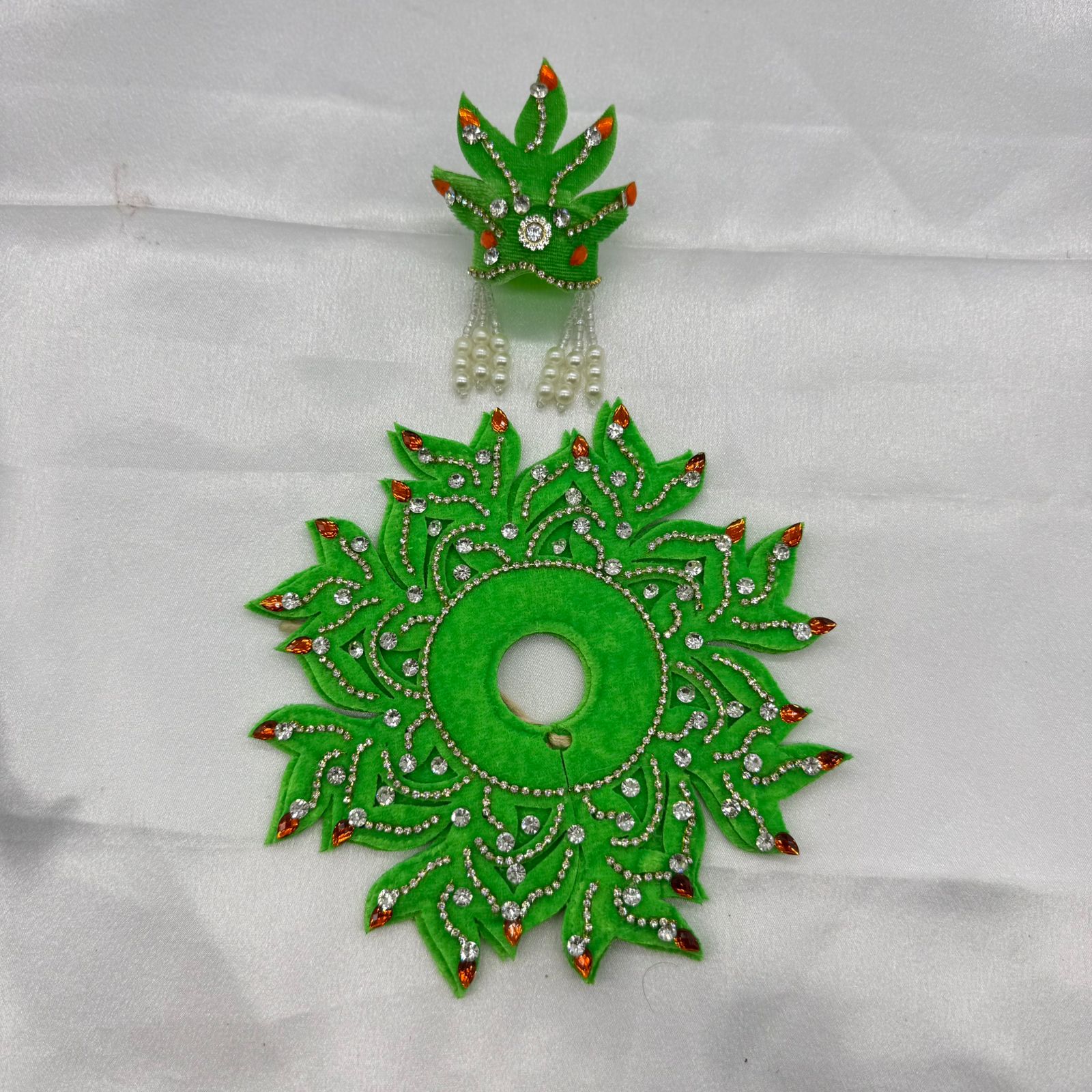 Agni Shringar Laddu Gopal Dress With Mukut