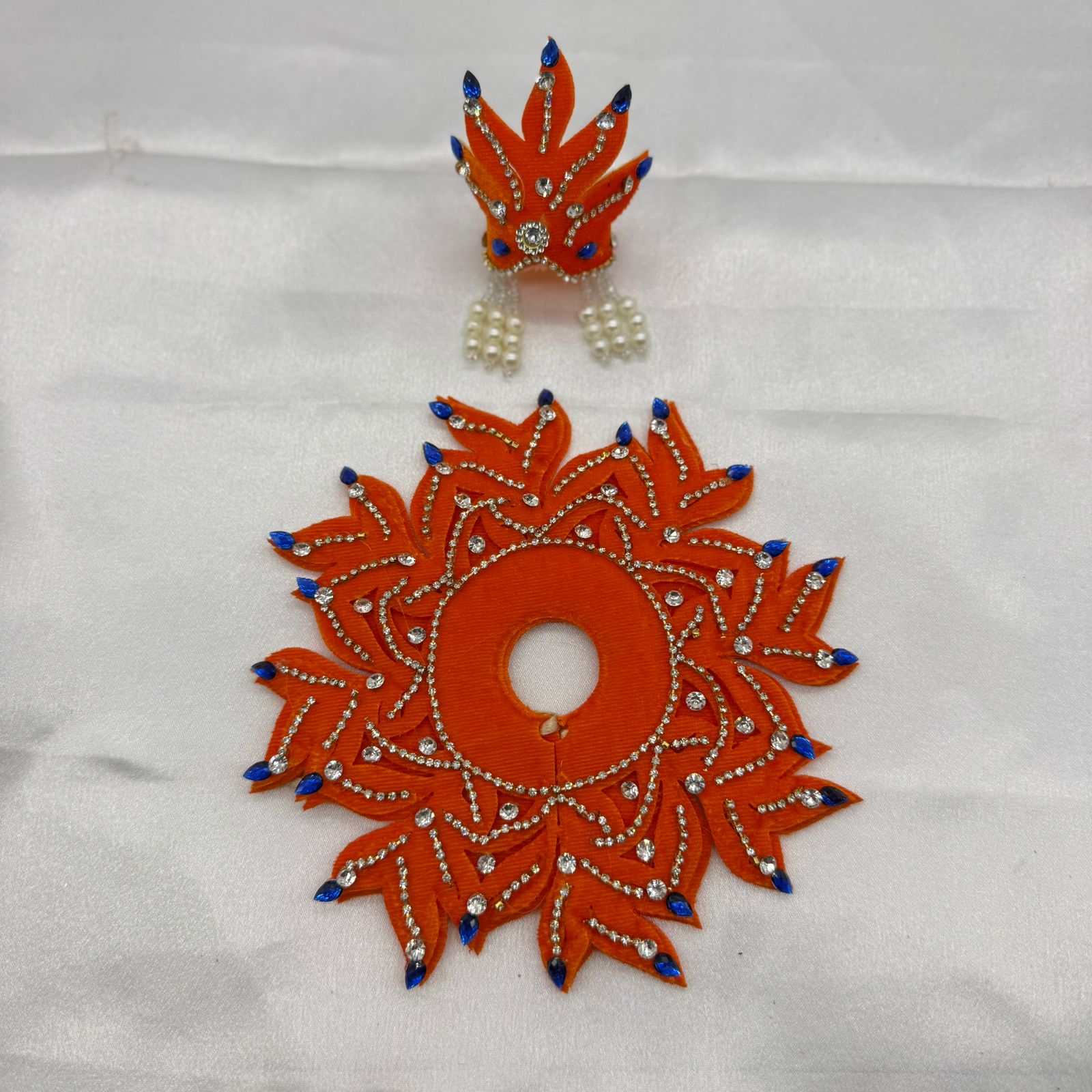 Agni Shringar Laddu Gopal Dress With Mukut