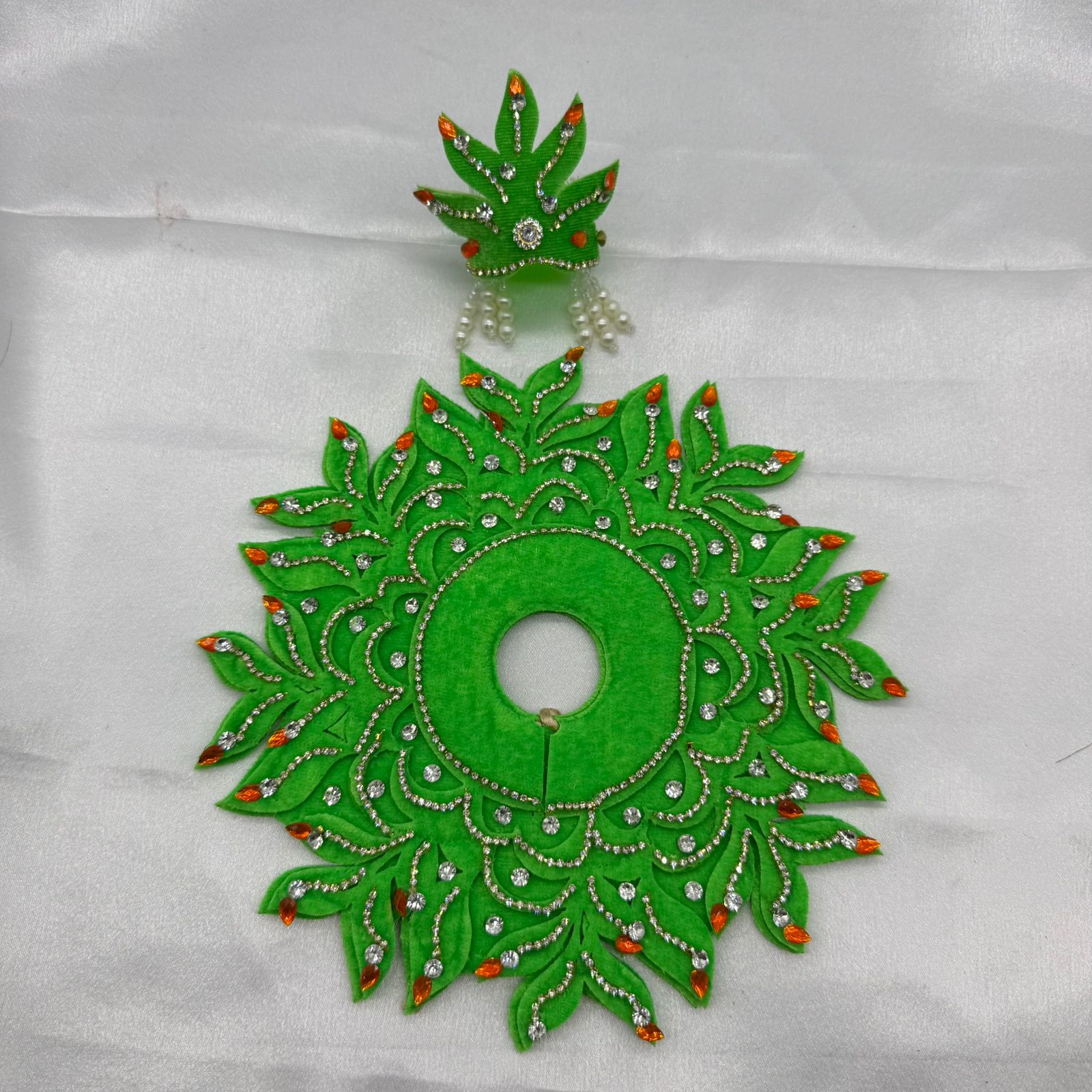 Agni Shringar Laddu Gopal Dress With Mukut