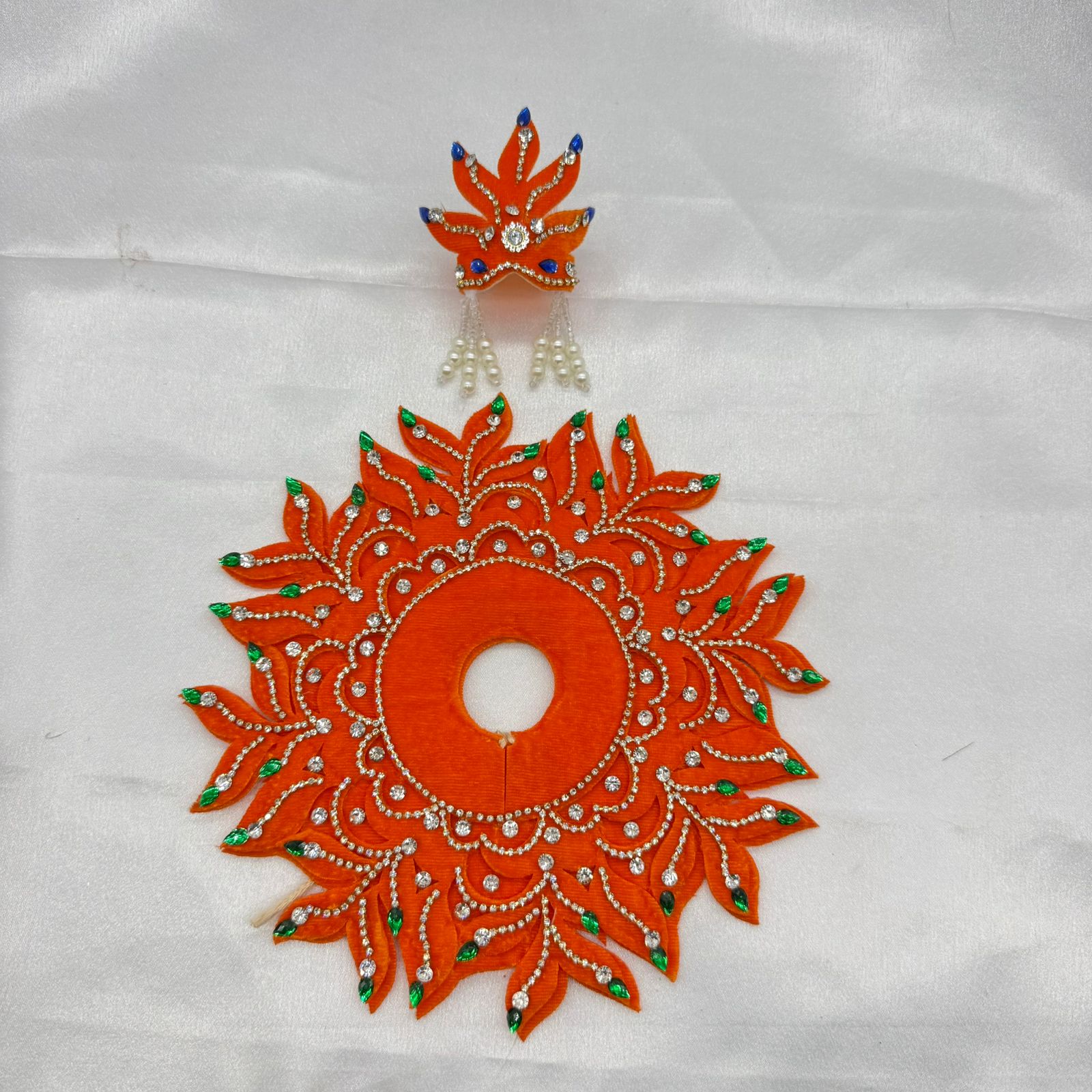 Agni Shringar Laddu Gopal Dress With Mukut