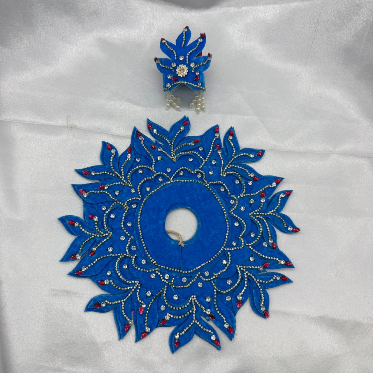 Agni Shringar Laddu Gopal Dress With Mukut