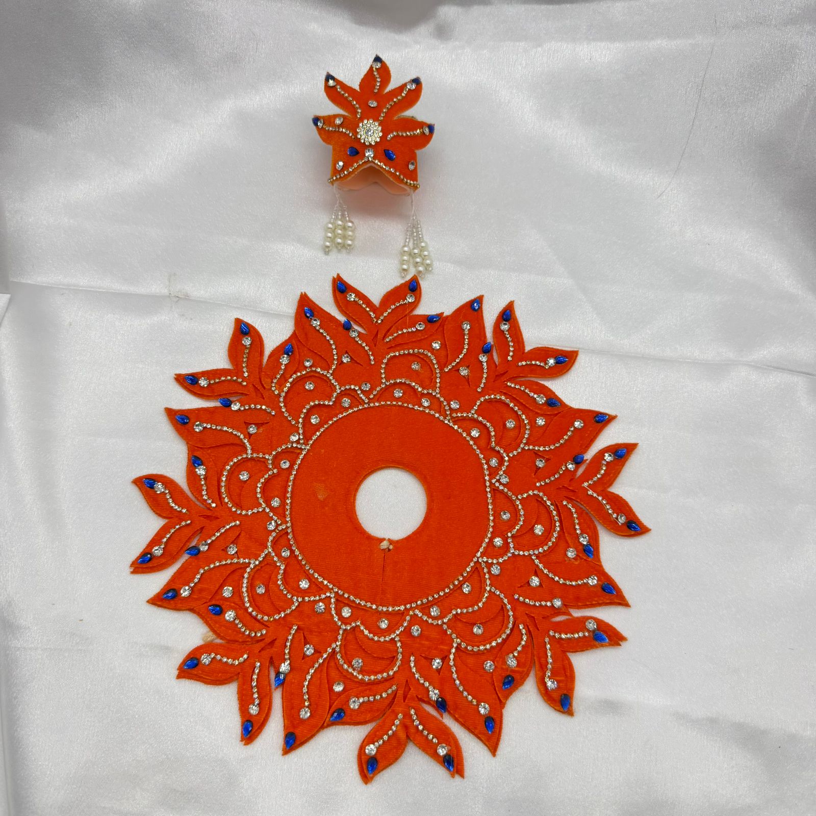 Agni Shringar Laddu Gopal Dress With Mukut