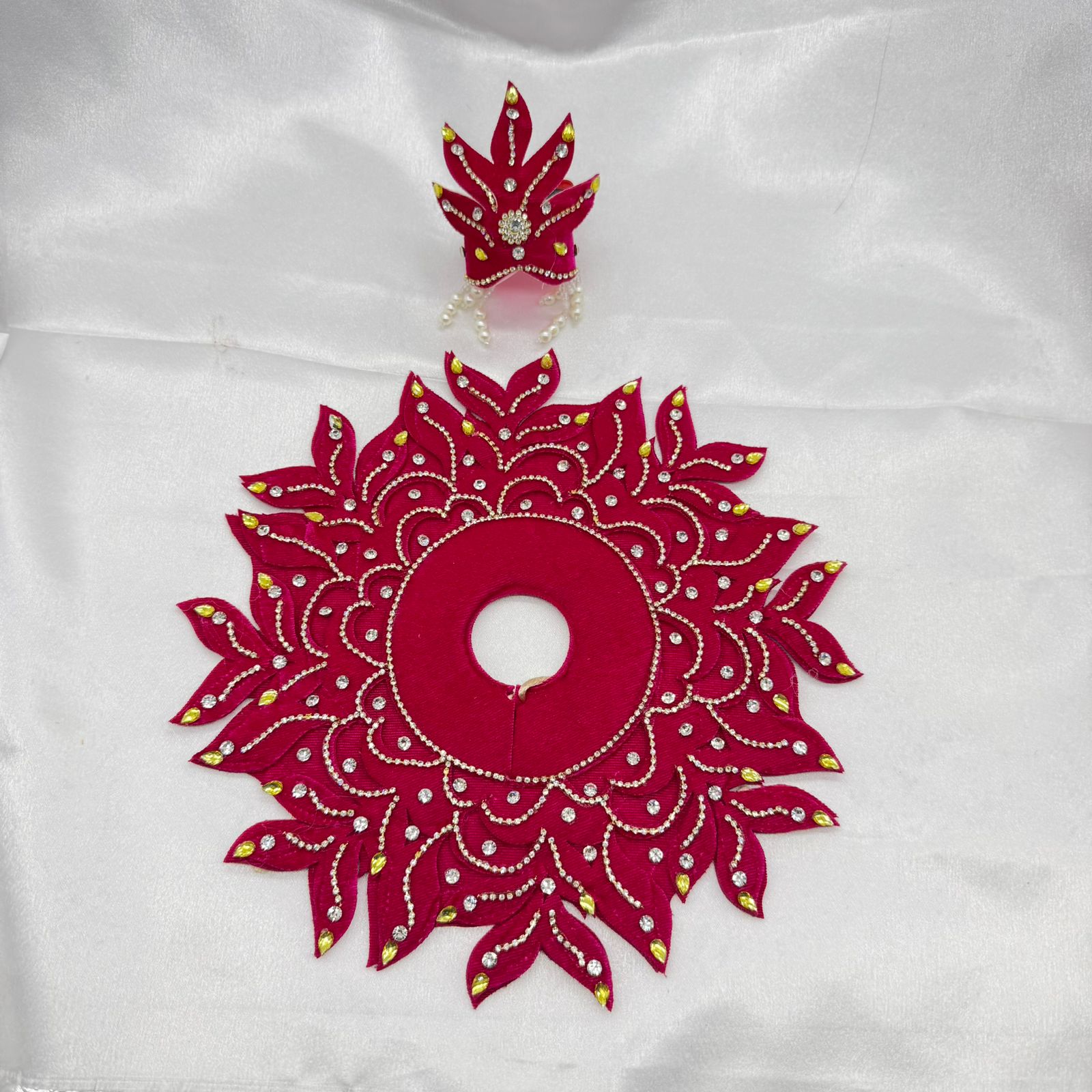 Agni Shringar Laddu Gopal Dress With Mukut