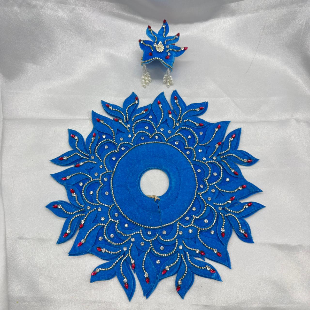 Agni Shringar Laddu Gopal Dress With Mukut