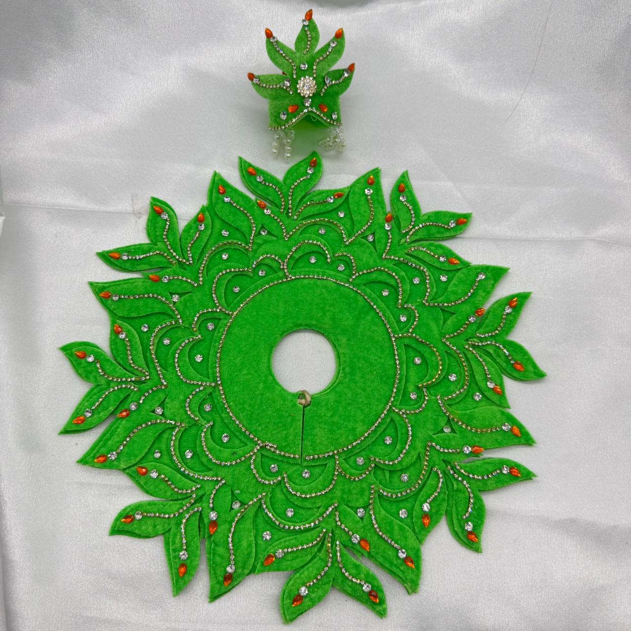 Agni Shringar Laddu Gopal Dress With Mukut