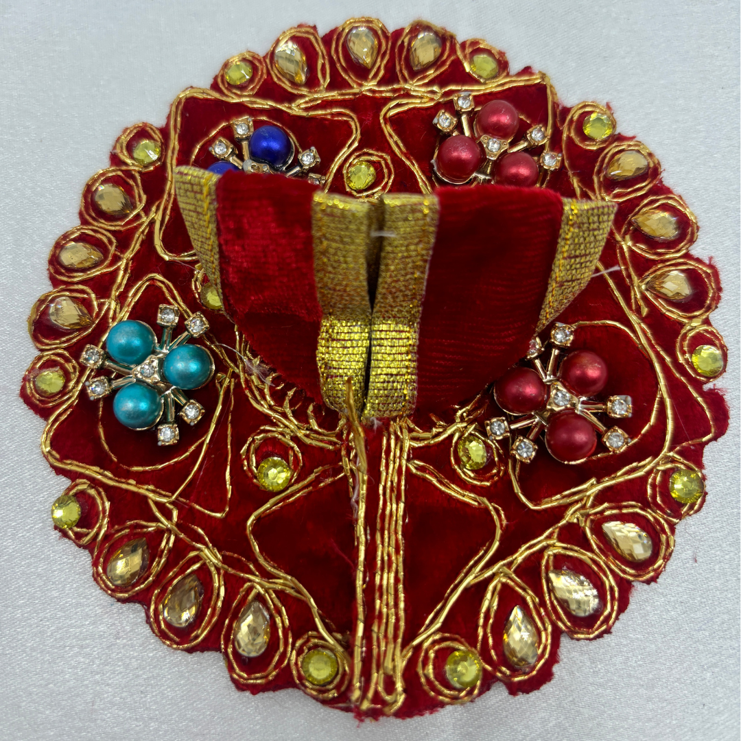 Trikona Shringar Poshak For Laddu Gopal