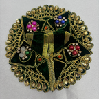 Trikona Shringar Poshak For Laddu Gopal