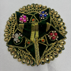 Trikona Shringar Poshak For Laddu Gopal