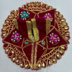 Trikona Shringar Poshak For Laddu Gopal