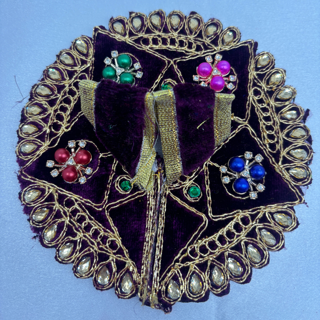 Trikona Shringar Poshak For Laddu Gopal