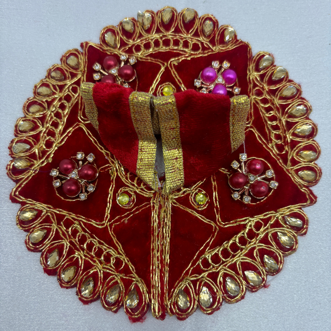 Trikona Shringar Poshak For Laddu Gopal