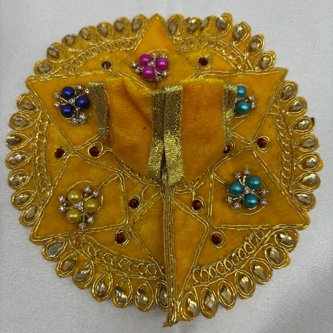 Trikona Shringar Poshak For Laddu Gopal
