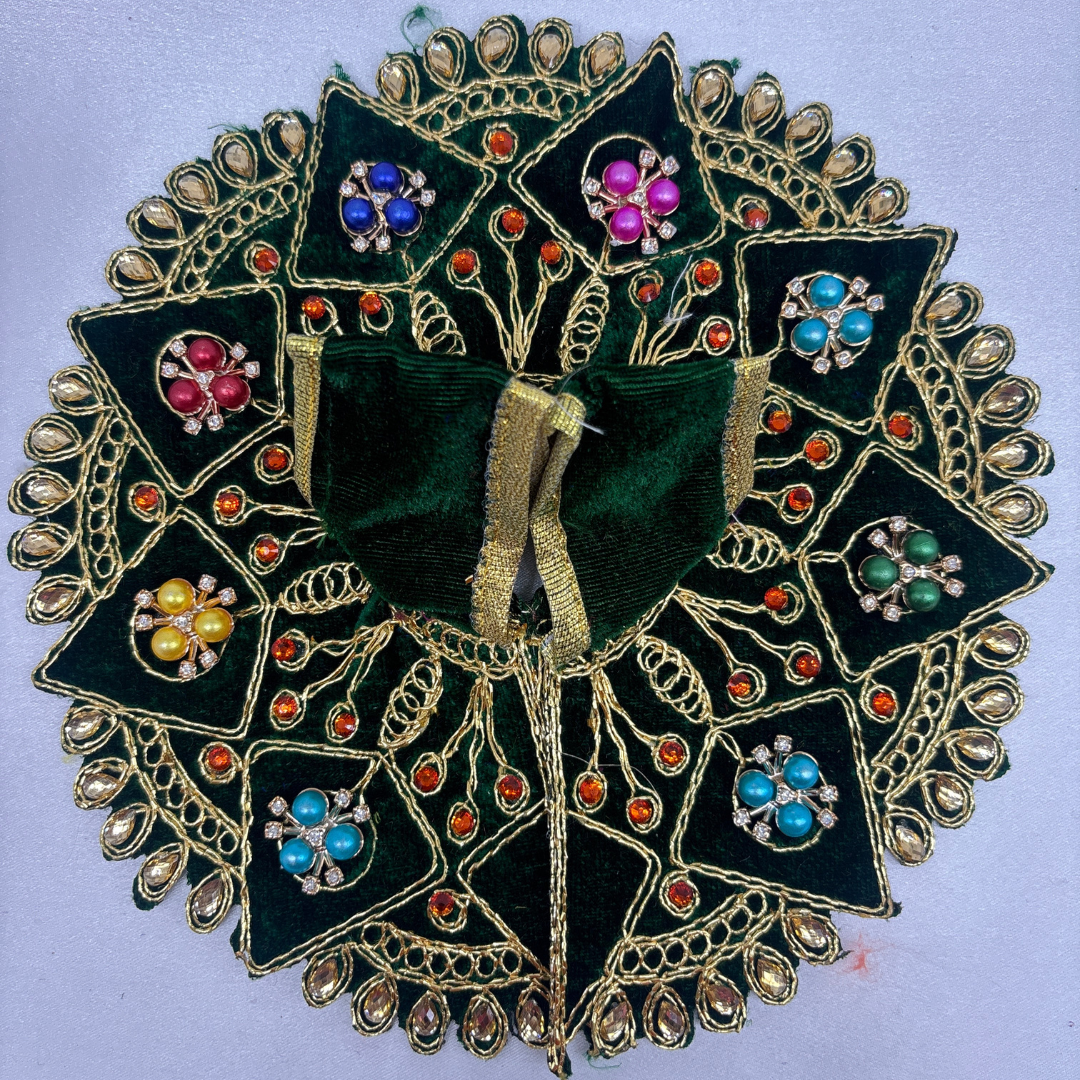 Trikona Shringar Poshak For Laddu Gopal