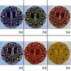 Trikona Shringar Poshak For Laddu Gopal - Mix Color - Pack of 12