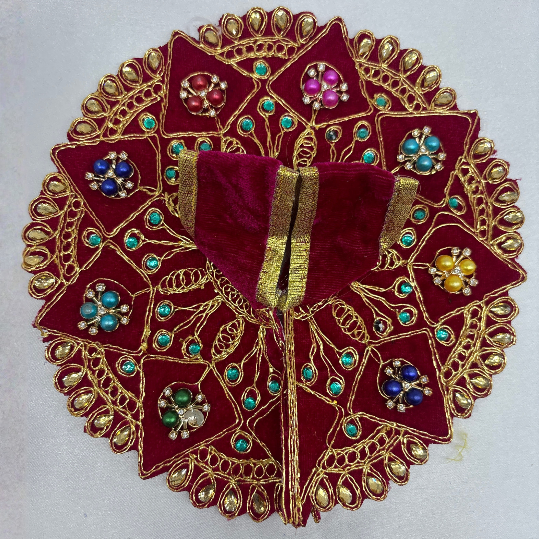 Trikona Shringar Poshak For Laddu Gopal