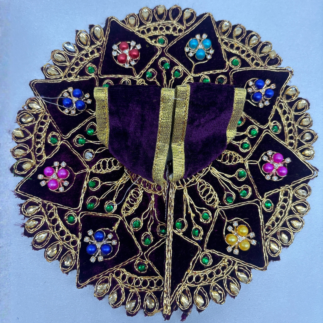 Trikona Shringar Poshak For Laddu Gopal