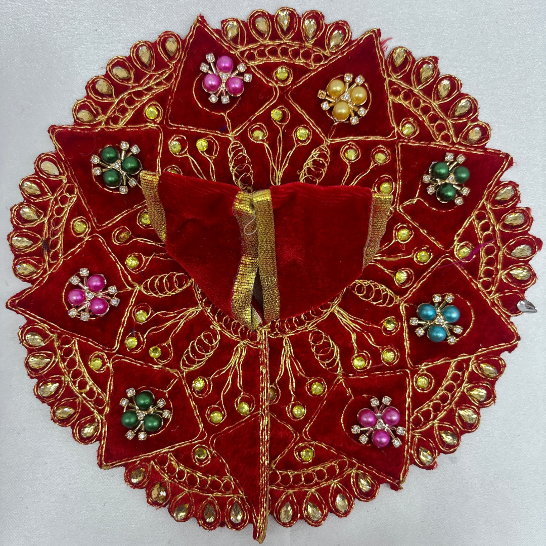 Trikona Shringar Poshak For Laddu Gopal