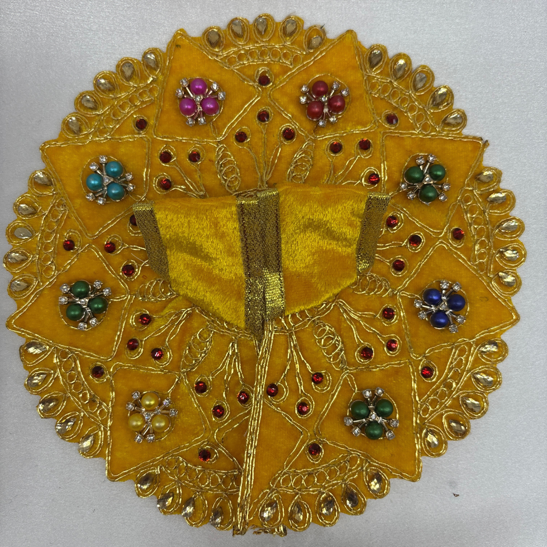 Trikona Shringar Poshak For Laddu Gopal