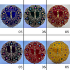 Trikona Shringar Poshak For Laddu Gopal - Mix Color - Pack of 12