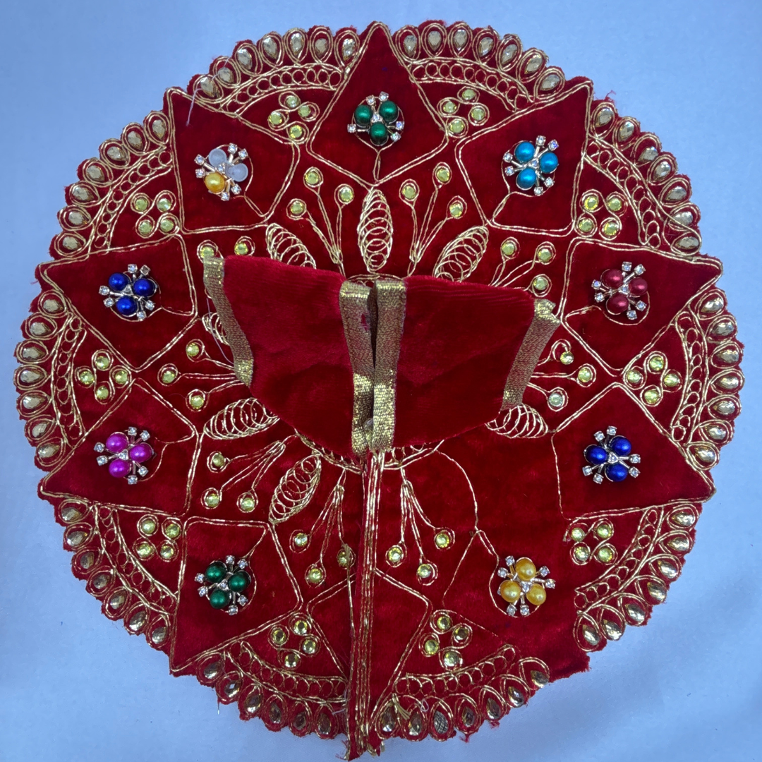 Trikona Shringar Poshak For Laddu Gopal