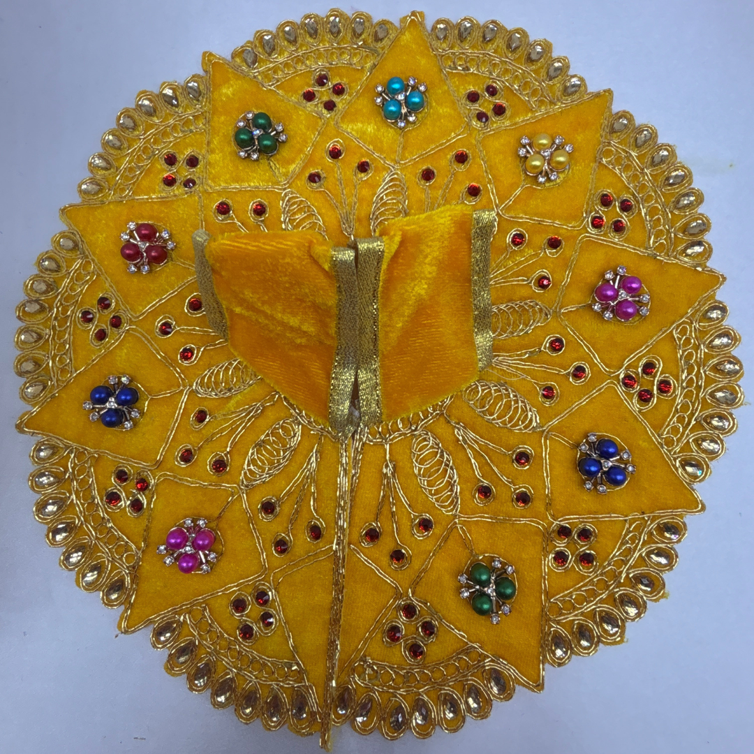 Trikona Shringar Poshak For Laddu Gopal