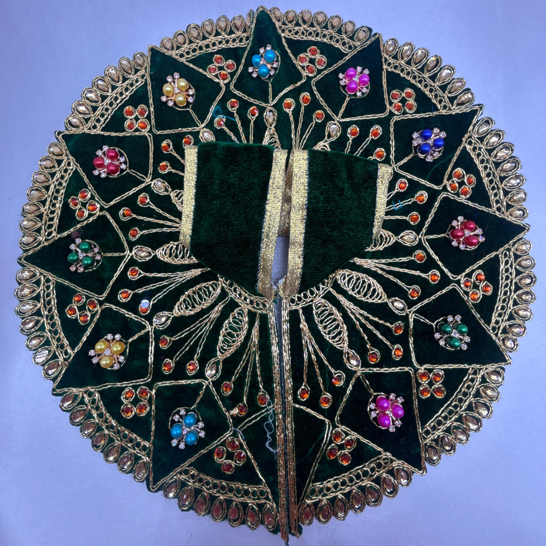 Trikona Shringar Poshak For Laddu Gopal