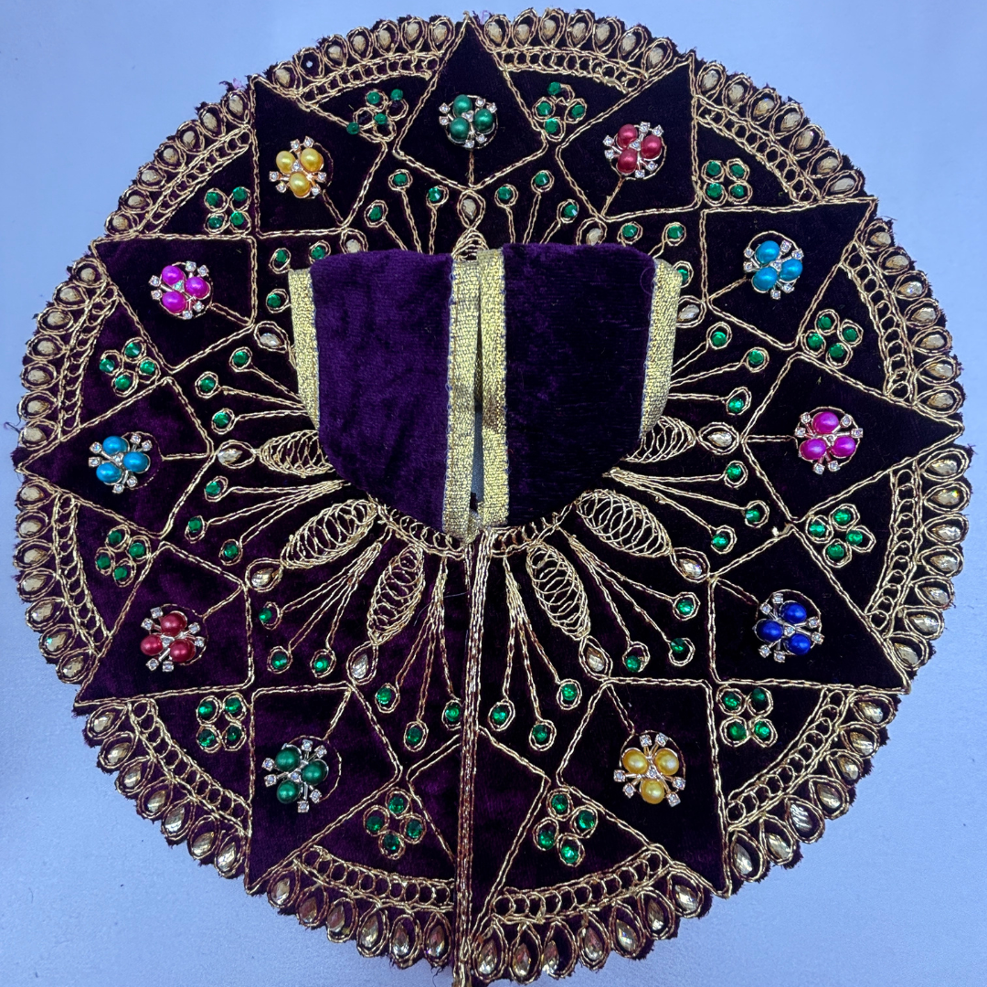 Trikona Shringar Poshak For Laddu Gopal