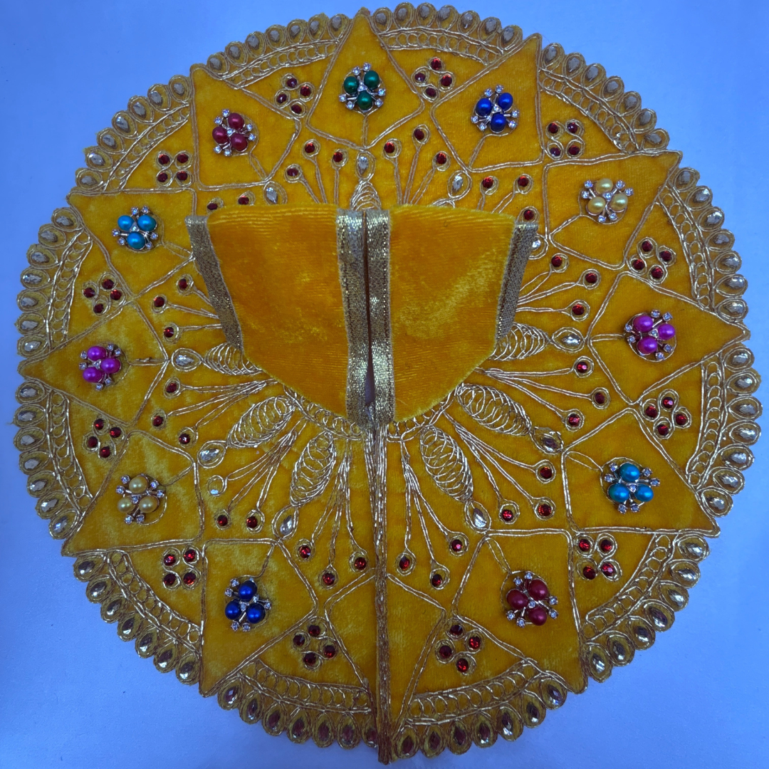 Trikona Shringar Poshak For Laddu Gopal