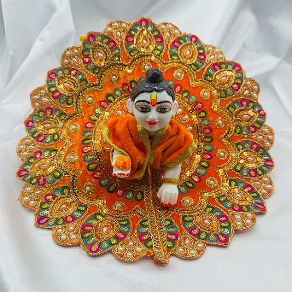 Bhagwati Shringar Laddu Gopal Dress - Mix Color - Pack of 12