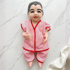 Mogra Suit For Silicone Laddu Gopal