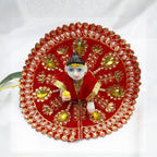 Jhalar Chakra Diamond Work Laddu Gopal Dress - Mix Color - Pack of 12