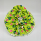 Cotton Mor Mukut Poshak Dress With Mukut - Pack of 12