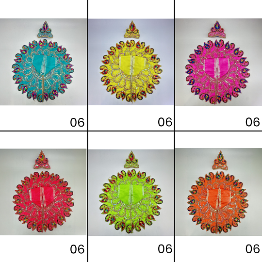 NeelKanth Poshak For Laddu Gopal - Pack of 12