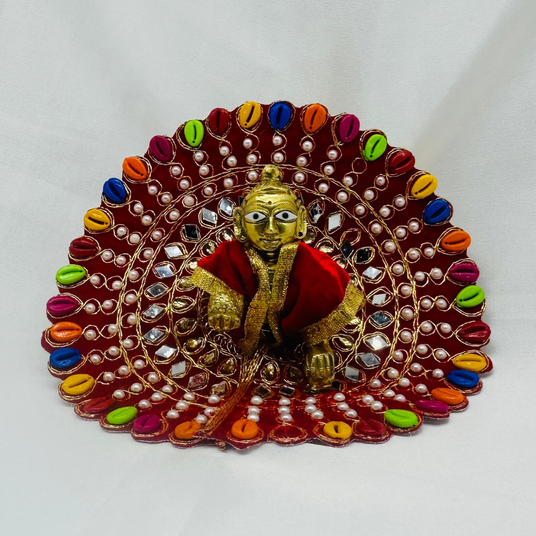 Panchrangi Poshak For Laddu Gopal