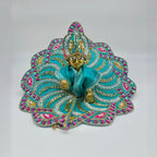 Pushpanjali Poshak With Mukut For Laddu Gopal - Pack of 12