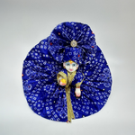 Cotton Radha Shyam Poshak Dress With Mukut - Pack of 12