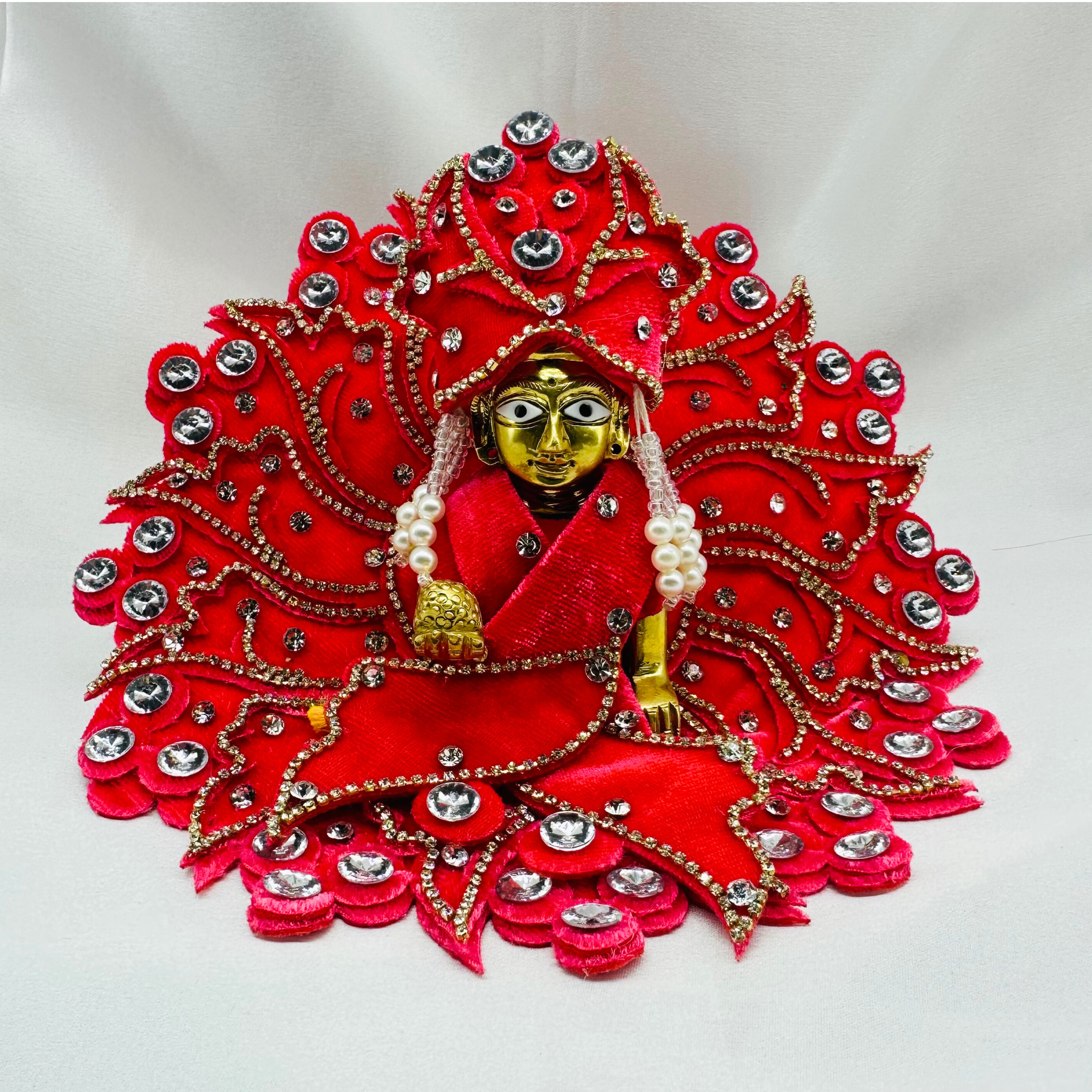 Tejasvi Poshak With Mukut For Laddu Gopal