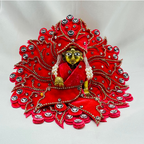 Tejasvi Poshak With Mukut For Laddu Gopal - Pack of 12