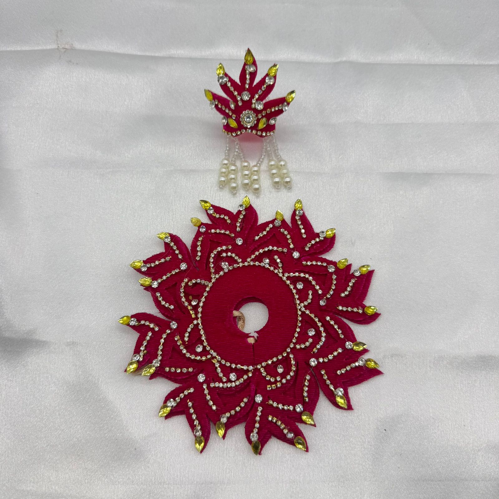 Agni Shringar Laddu Gopal Dress With Mukut