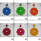 Agni Shringar Laddu Gopal Dress With Mukut - Mix Color - Pack of 12