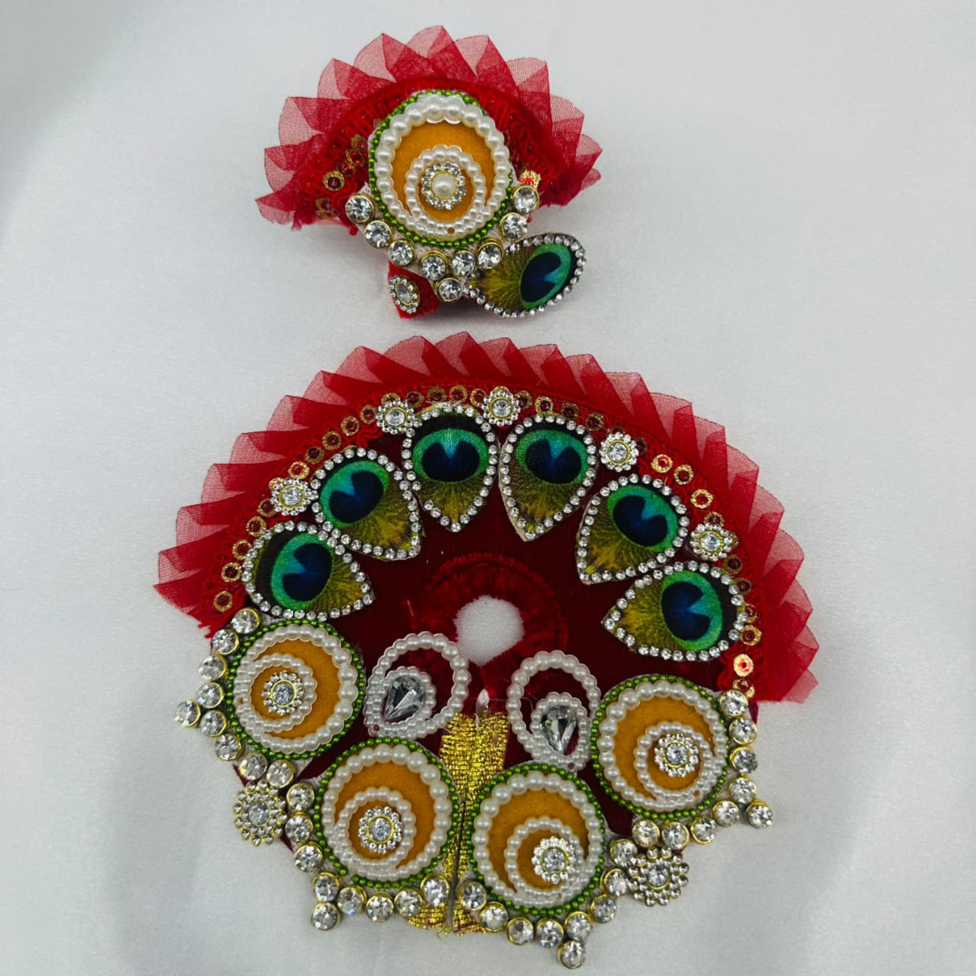 Divya Shringar Laddu Gopal Dress With Mukut