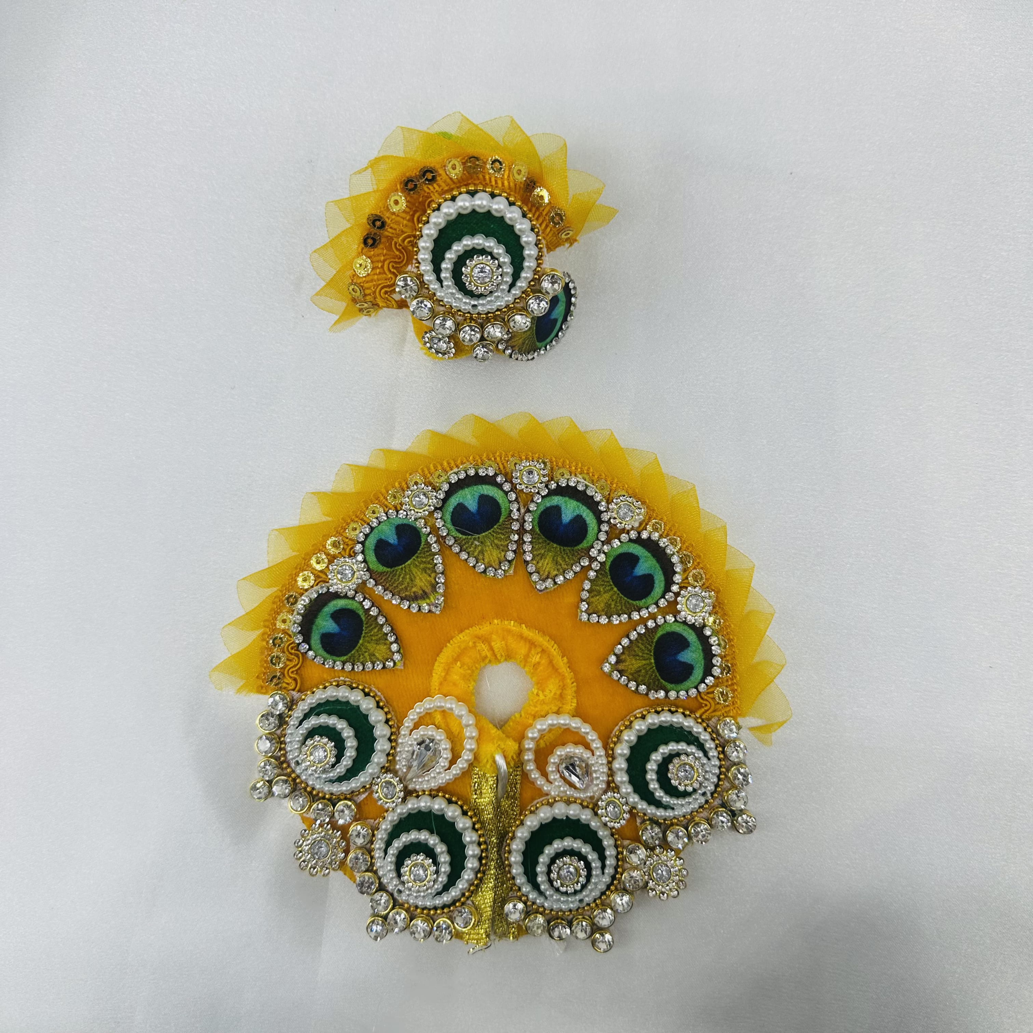 Divya Shringar Laddu Gopal Dress With Mukut