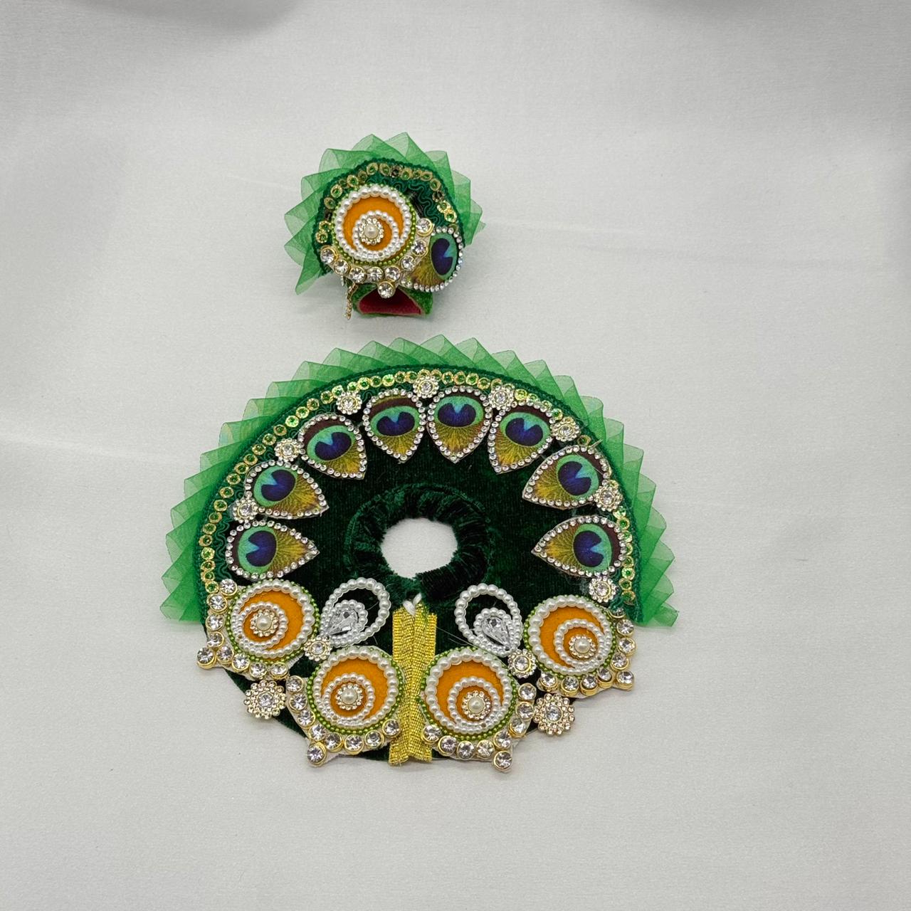 Divya Shringar Laddu Gopal Dress With Mukut