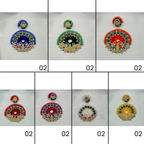 Divya Shringar Laddu Gopal Dress With Mukut - MIx Color - Pack of 7