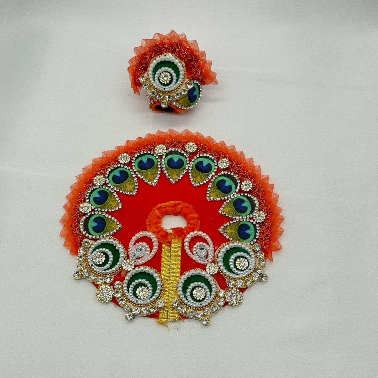 Divya Shringar Laddu Gopal Dress With Mukut