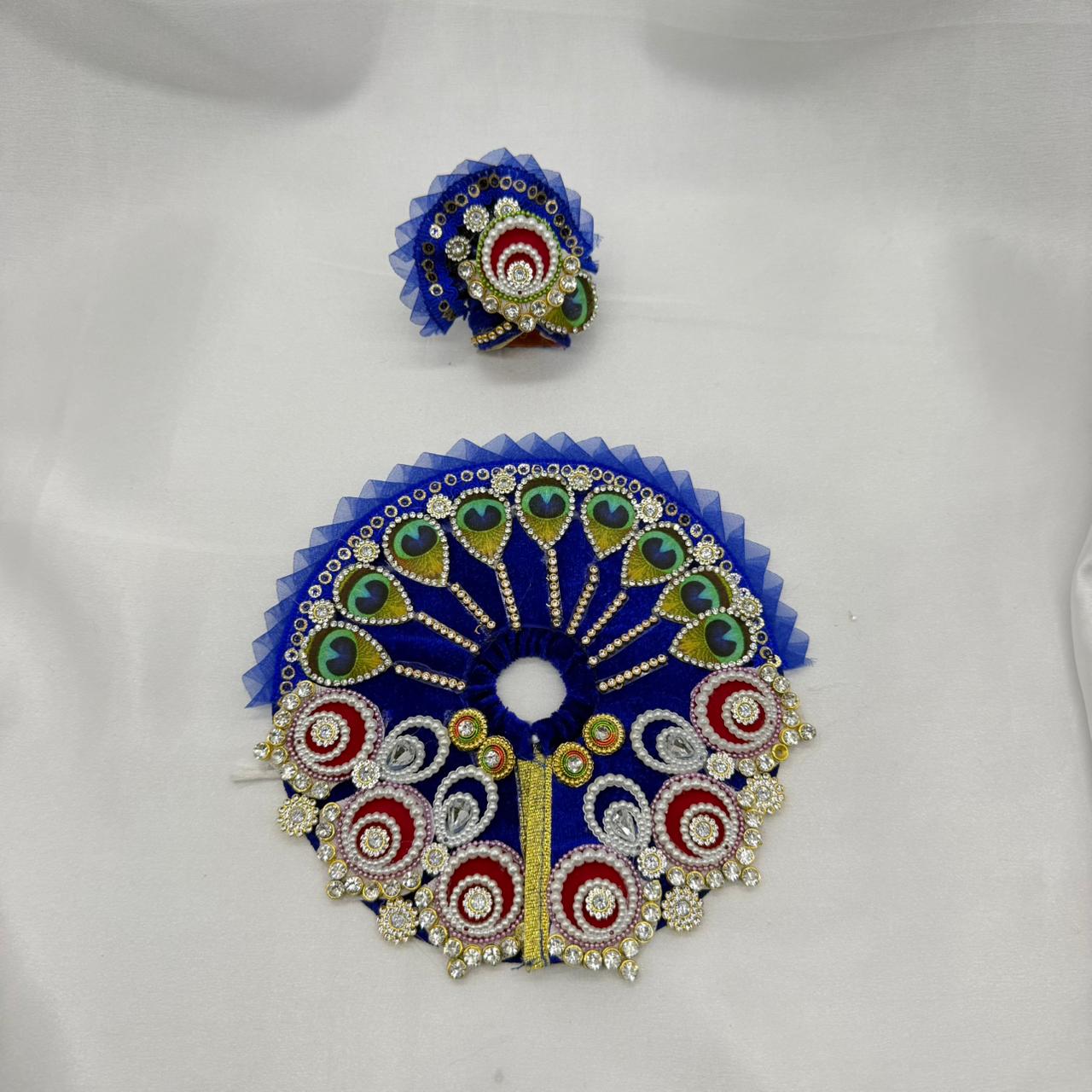 Divya Shringar Laddu Gopal Dress With Mukut