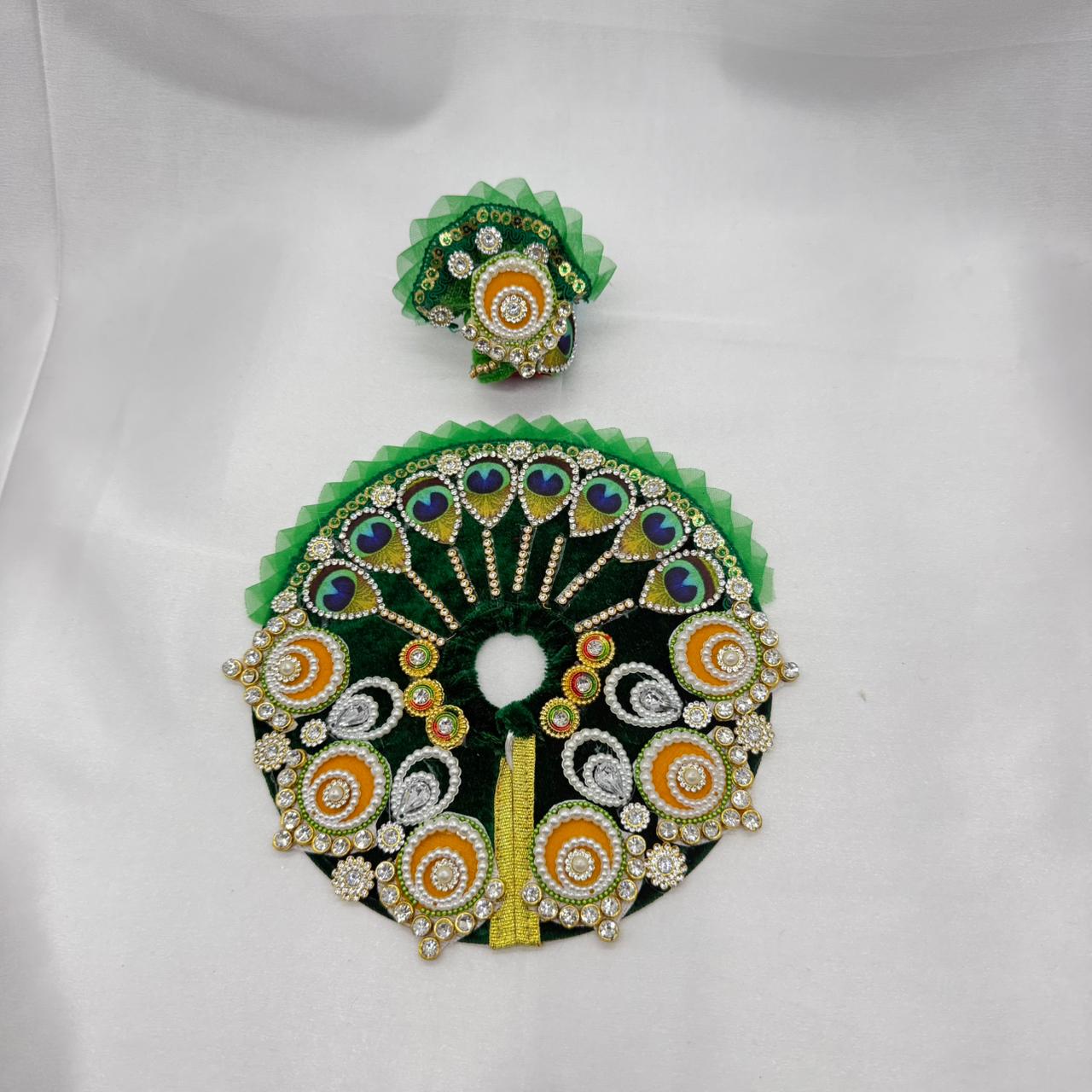 Divya Shringar Laddu Gopal Dress With Mukut